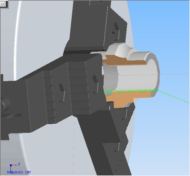 轴配合轴零件数控加工及仿真